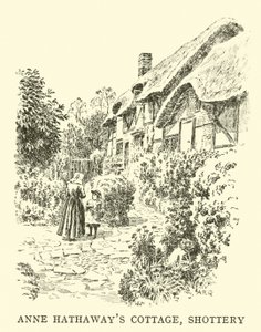 Anne Hathaways Cottage, Shottery von Alfred Robert Quinton