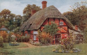 Arts Guild Cottage, Brockenhurst von Alfred Robert Quinton
