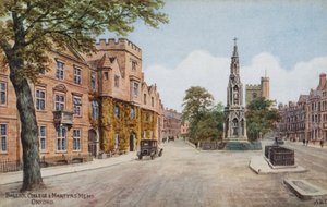 Balliol College und Märtyrermemoriale, Oxford von Alfred Robert Quinton
