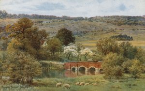 Boxhill-Brücke, Dorking von Alfred Robert Quinton