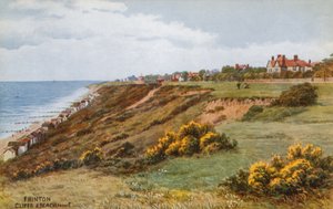 Frinton, Klippen und Strand von E von Alfred Robert Quinton