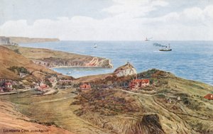 Lulworth Cove, von oben von Alfred Robert Quinton