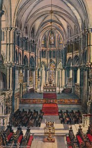 Der Chor der Kathedrale von Canterbury von Alfred Robert Quinton