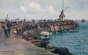 Der Pier und Cosies, Gorleston-on-Sea von Alfred Robert Quinton