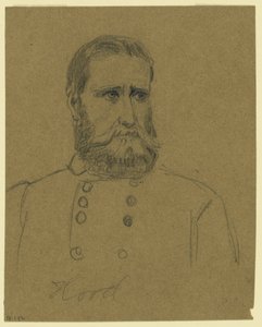 Konföderierter General John Bell Hood von Alfred Rudolph Waud