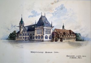 Das Vaterländische Museum, Celle von Alfred Sasse