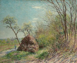 Am Waldrand - Les Sablons von Alfred Sisley
