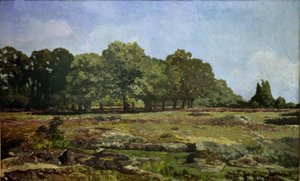 Kastanienallee in La Celle-Saint-Cloud von Alfred Sisley