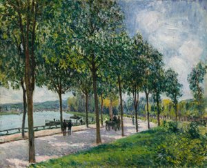 Allee von Kastanienbäumen, 1878