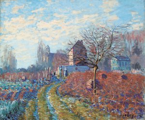 Gelee Blanche - Sommer des Heiligen Martin, 1874 von Alfred Sisley