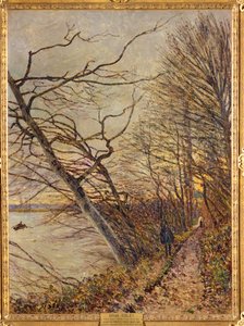 Der Wald von Roches, Veneux-Nadon von Alfred Sisley