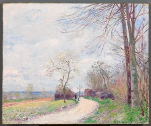 Le Chemin des Buttes (im Frühling)