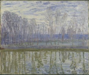 An den Ufern der Loing von Alfred Sisley
