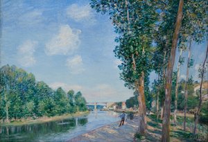 Saint-Mammès. Juni-Sonnenschein, 1892