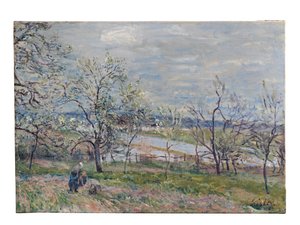 Frühling in Veneux-Nadon, 1882 von Alfred Sisley