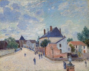 Straße in Moret