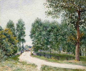 Der Saint-Mammes-Weg, Morgen, 1890