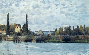 Die Seine bei Bougival, 1873