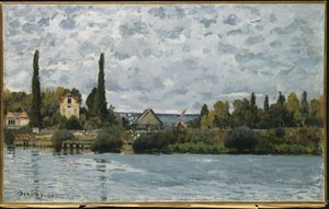 Die Seine bei Bougival, 1873