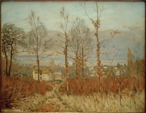 Vue de Louveciennes en automne von Alfred Sisley