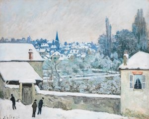 Winter in Louveciennes