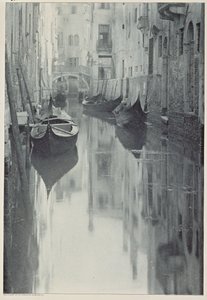 Ein Stück Venedig, Negativ 1894, veröffentlicht 1898 von Alfred Stieglitz