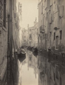 Eine venezianische Straße von Alfred Stieglitz