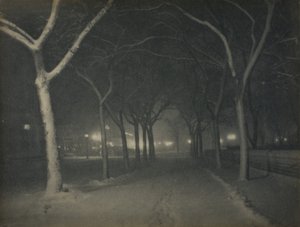 Eine eisige Nacht, New York