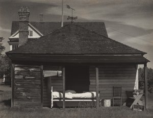 Rückseite des kleinen Hauses von Alfred Stieglitz