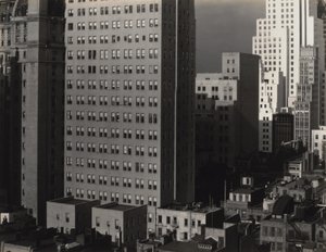 Von meinem Fenster bei An American Place, Norden von Alfred Stieglitz