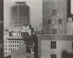 Von meinem Fenster bei An American Place, Südwesten, 1932 von Alfred Stieglitz