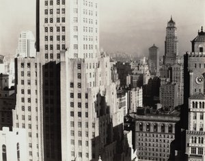 Von meinem Fenster im Shelton, Norden von Alfred Stieglitz