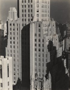 Von meinem Fenster im Shelton, Norden von Alfred Stieglitz