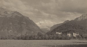 Vom Höheweg, Interlaken von Alfred Stieglitz