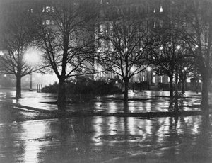 Reflexionen, Nacht, New York, ca. 1898
