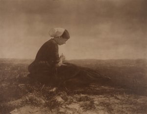 Der Netzflicker, 1894 von Alfred Stieglitz