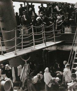 Die Steerage, 1907, gedruckt 192039 von Alfred Stieglitz