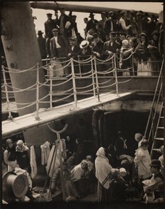 Die Steerage, 1907, gedruckt vor 1913 von Alfred Stieglitz
