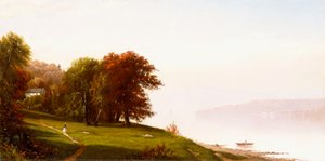 Landschaft am Hudson, ca. 1865