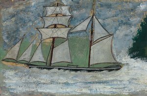 Ein Segelschiff