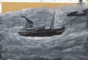 Fischerboot und Pier