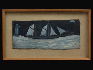 Trawler vor der Küste von Cornwall, ca. 1930
