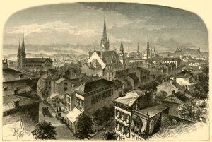 Cincinnati, Blick vom Carlisle Hotel