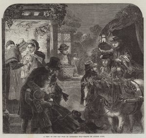 Ein Besuch bei den Alten am Heiligabend von Alfred William Hunt