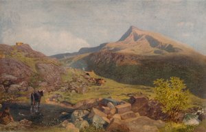Unter den walisischen Hügeln von Alfred William Hunt