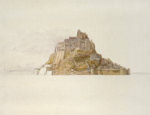 Mont St Michel vom Sand aus