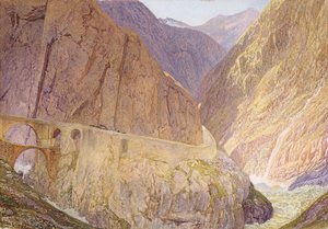 Die Teufelsbrücke - St. Gotthard-Pass