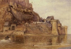 Die Festungsmauern, Mont Saint Michel