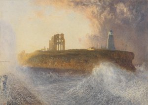 Tynemouth Pier: Nordostwind, 1866