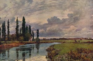Pappeln im Thames Valley, 19. Jahrhundert, 1938